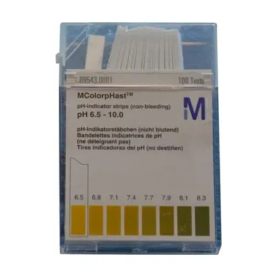 PH indicator strips PH6,5-10,0, 100 Tests