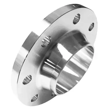 Welding flange with collar