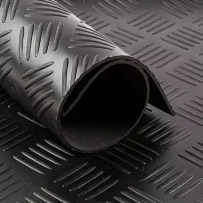 Checker flooring oil resistant W:1400mm