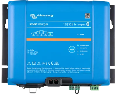 Laddare Smart IP43 12 V, 2 utgångar 12/30 (1+1) 12/50 (1+1)