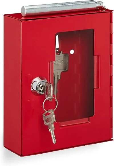 Key box break glass