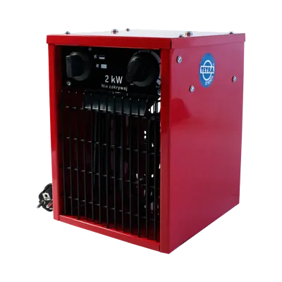 Värmefläkt 2kw 50/60Hz IP24