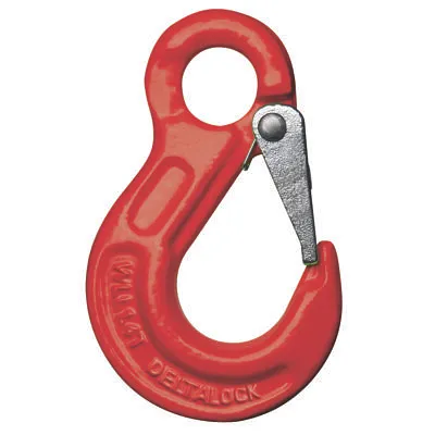 Grade 80 – Eye hook with latch – 1,12 ton