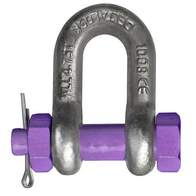 Bolt type chain schackles – 2 ton
