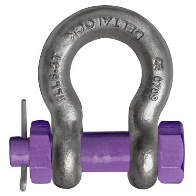 Bolt type anchor shackles – 1 ton