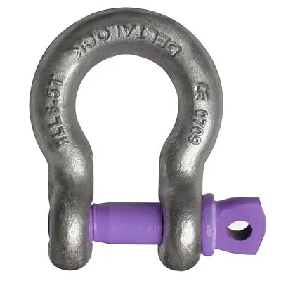 Screw pin anchor shackle – 2 ton